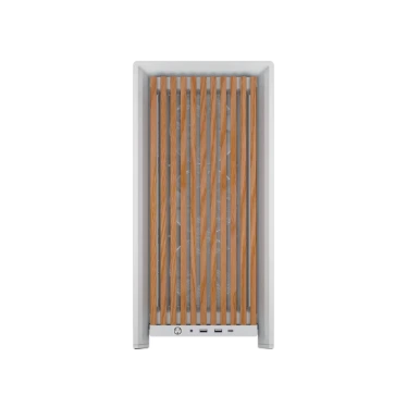 Corsair FRAME 4000D WOOD RS boîtier PC moyen-tour Blanc Chêne - Verre trempé et 4 ventilateurs PWM – Image 3