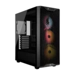 Corsair 3200D RS ARGB boîtier PC moyen-tour Noir - Verre trempé et 3 ventilateurs ARGB