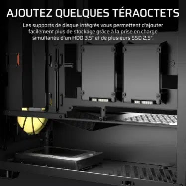 Corsair 3200D RS ARGB boîtier PC moyen-tour Noir - Verre trempé et 3 ventilateurs ARGB – Image 10
