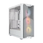 Corsair 3200D RS ARGB boîtier PC moyen-tour Blanc - Verre trempé et 3 ventilateurs ARGB