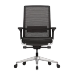 Ofinto Active chaise ergonomique Premium - Accoudoirs 4D - Soutien Lombaire - Aluminium noir
