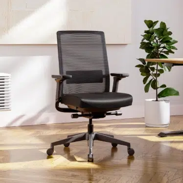 Ofinto Active chaise ergonomique Premium - Accoudoirs 4D - Soutien Lombaire - Noir mat – Image 4