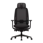 Ofinto Cloud chaise ergonomique Noire avec accoudoirs + appui-tête
