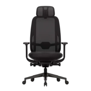Ofinto Cloud chaise ergonomique Noire avec accoudoirs + appui-tête