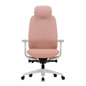 Ofinto Cloud chaise ergonomique Rouge avec accoudoirs + appui-tête
