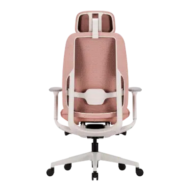 Ofinto Cloud chaise ergonomique Rouge avec accoudoirs + appui-tête – Image 4