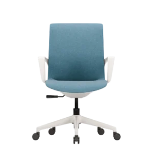 Ofinto Flex Office chaise ergonomique Bleue avec accoudoirs - Design moderne