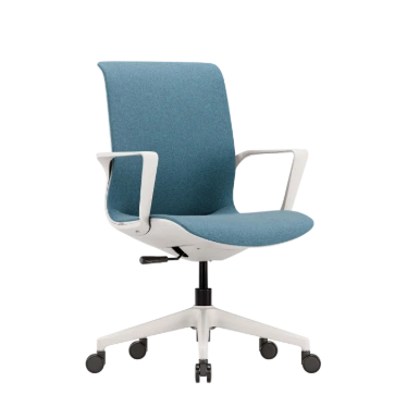 Ofinto Flex Office chaise ergonomique Bleue avec accoudoirs - Design moderne – Image 2