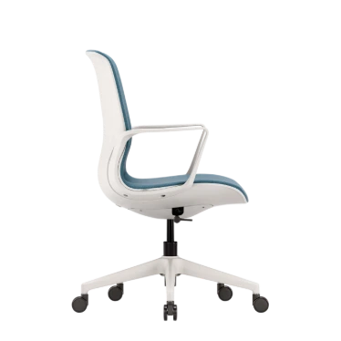 Ofinto Flex Office chaise ergonomique Bleue avec accoudoirs - Design moderne – Image 3