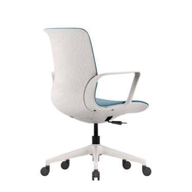 Ofinto Flex Office chaise ergonomique Bleue avec accoudoirs - Design moderne – Image 4