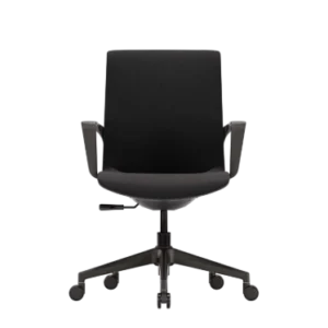 Ofinto Flex Office chaise ergonomique Noire avec accoudoirs - Design moderne