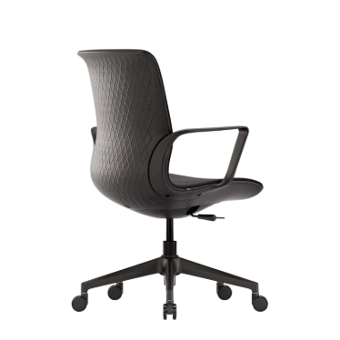 Ofinto Flex Office chaise ergonomique Noire avec accoudoirs - Design moderne – Image 4