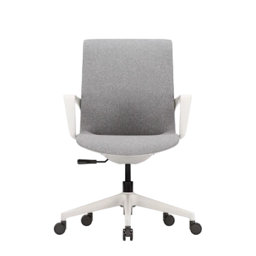 Ofinto Flex Office chaise ergonomique Blanche avec accoudoirs - Design moderne