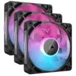 Corsair iCUE LINK RX120 RGB Triple Fan Kit - 3x Ventilateurs 120 mm PWM RGB Noir