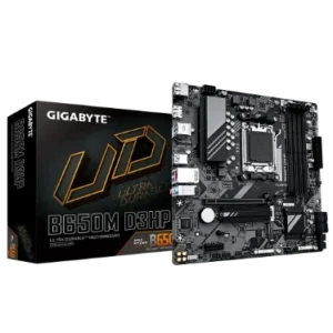 Gigabyte B650M D3HP Carte mère Micro-ATX AM5 DDR5 PCIe 4.0 jusqu'à 7600 MHz