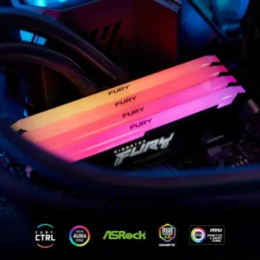 Kingston FURY Beast RGB 8 Go DDR4 3600 MT/s CL17 DIMM – Image 3
