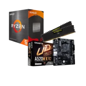 Kit Upgrade PC - AMD Ryzen 5 5500 / Gigabyte A520M K V2 / Corsair Vengeance LPX 16 Go DDR4 3200 MHz