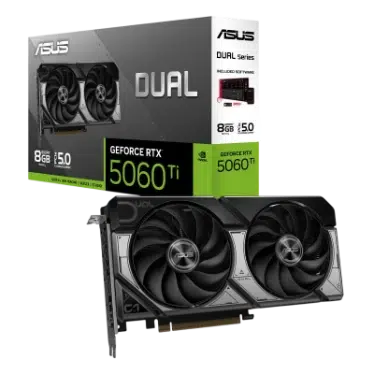 ASUS Dual GeForce RTX 5060 Ti 8 Go GDDR7 PCIe 5.0