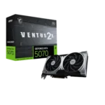 MSI GeForce RTX 5070 VENTUS 2X OC 12 Go GDDR7 PCIe 5.0