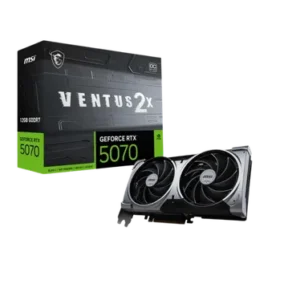 MSI GeForce RTX 5070 VENTUS 2X OC 12 Go GDDR7 PCIe 5.0