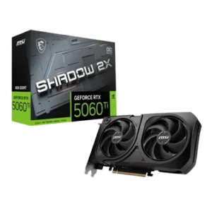 MSI GeForce RTX 5060 Ti SHADOW 2X OC PLUS 8 Go GDDR7 PCIe 5.0