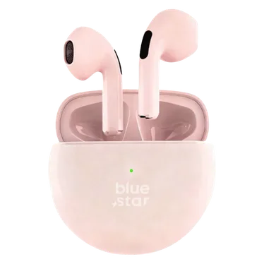 Blue Star TX3 Écouteurs True Wireless Bluetooth 5.3 Rose