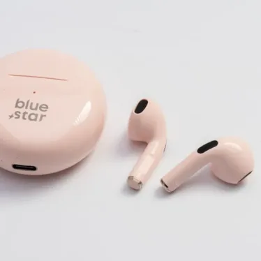 Blue Star TX3 Écouteurs True Wireless Bluetooth 5.3 Rose – Image 6