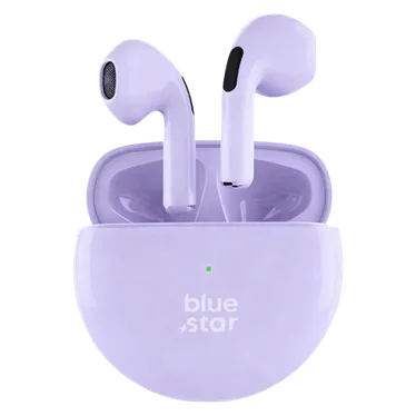Blue Star TX3 Écouteurs True Wireless Bluetooth 5.3 Lavande