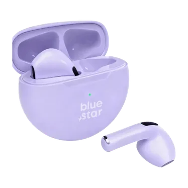 Blue Star TX3 Écouteurs True Wireless Bluetooth 5.3 Lavande – Image 3