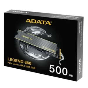 ADATA LEGEND 860 500 Go SSD M.2 2280 NVMe PCIe 4.0 x4 5000/3000 Mo/s