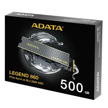 ADATA LEGEND 860 500 Go SSD M.2 2280 NVMe PCIe 4.0 x4 5000/3000 Mo/s