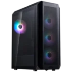 ADATA XPG VALOR AIR PLUS Boîtier PC Moyen Tour ATX Verre trempé Noir