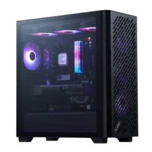 ADATA XPG VALOR AIR PRO Boîtier PC Moyen Tour ATX Verre trempé USB-C Noir
