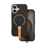 Coque LOOP STRAP MAG pour iPhone 17 / iPhone 18 avec sangle et MagSafe Noir