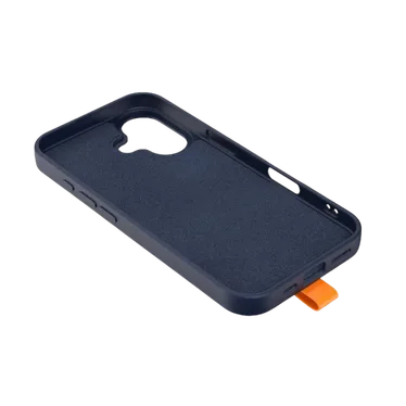 Coque LOOP STRAP MAG pour iPhone 17 / iPhone 18 avec sangle et MagSafe Bleu marine – Image 3