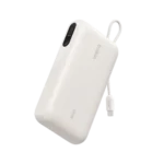 Belkin UltraCharge Batterie externe 20 000 mAh 45W USB-C PD USB-A avec câble intégré Sable