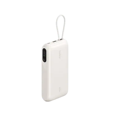 Belkin UltraCharge Batterie externe 20 000 mAh 45W USB-C PD USB-A avec câble intégré Sable – Image 4