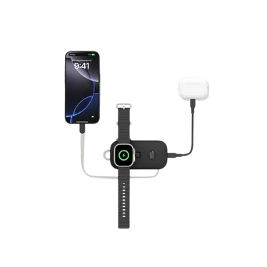 Belkin BoostCharge Pro Batterie externe 10 000 mAh 45W USB-C avec chargeur Apple Watch Noir – Image 5