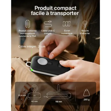 Belkin BoostCharge Pro Batterie externe 10 000 mAh 45W USB-C avec chargeur Apple Watch Noir – Image 9