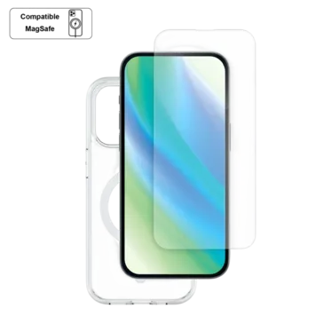 JAYM Pack Intégral Coque Souple MagSafe + Verre Trempé 9H pour iPhone 17 Pro Max / 18 Pro Max – Image 2