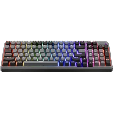 Cooler Master MK770 Space Grey Clavier mécanique sans fil RGB Kailh Box V2 Red AZERTY – Image 2