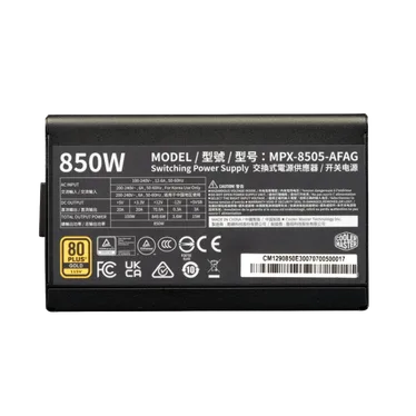 Cooler Master Elite Gold 850 Alimentation 850W ATX 3.1 PCIe 5.1 80 PLUS Gold Modulaire – Image 4