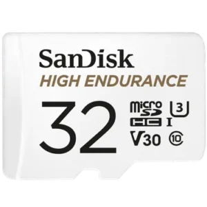 SanDisk High Endurance Carte microSDHC 32 Go Classe 10 U3 V30