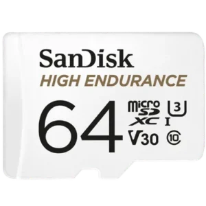 SanDisk High Endurance Carte microSDXC 64 Go Classe 10 U3 V30