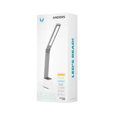 Forever FLIP FLB-110 Lampe de Bureau LED 5 W Tactile USB-C Blanche – Image 5