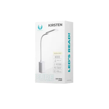 Forever CLIP FLB-10 Lampe de Bureau LED 6 W Tactile USB-C Blanche – Image 4