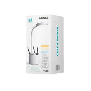 Forever PEN FLB-20 Lampe de Bureau LED 5 W Tactile USB-C Blanche – Image 5