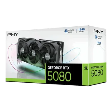 PNY GeForce RTX 5080 Triple Fan DLSS 4 16 Go GDDR7 PCIe 5.0 – Image 2