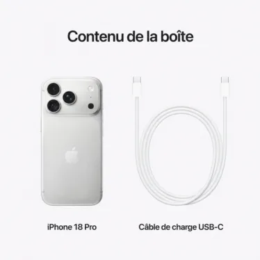 Apple iPhone 18 Pro Argent – Image 7