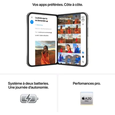Apple iPhone Duo Blanc stellaire – Image 4